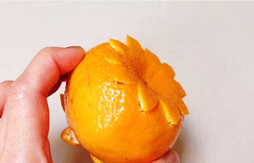 Cách tỉa quả cam đơn giản mà đẹp mắt - 4