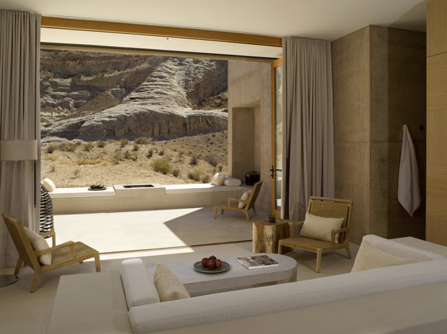 Các phòng khách sạn trần trụi với thiên nhiên ấn tượng trên thế giới