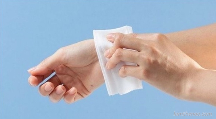 Làm sạch túi da chỉ với 3 bước đơn giản