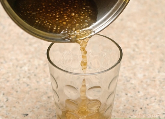 Cách làm trà sữa hạnh nhân trân châu 6