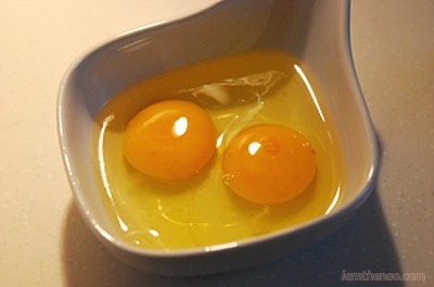 món ăn với trứng