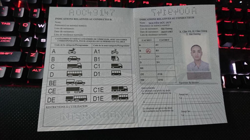 Hướng dẫn làm bằng lái xe quốc tế trực tuyến (chỉ với 199k)