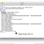 Cach lay lai mat khau wifi tren Macbook 1