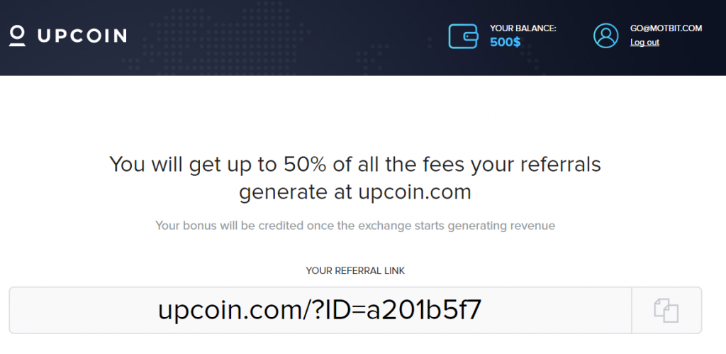 Hướng dẫn đăng ký Upcoin và nhận ngay 500$ miễn phí tài khoản giao dịch