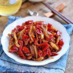 Công thức làm món tai heo chiên cay- đổi vị bữa cơm ngày đông