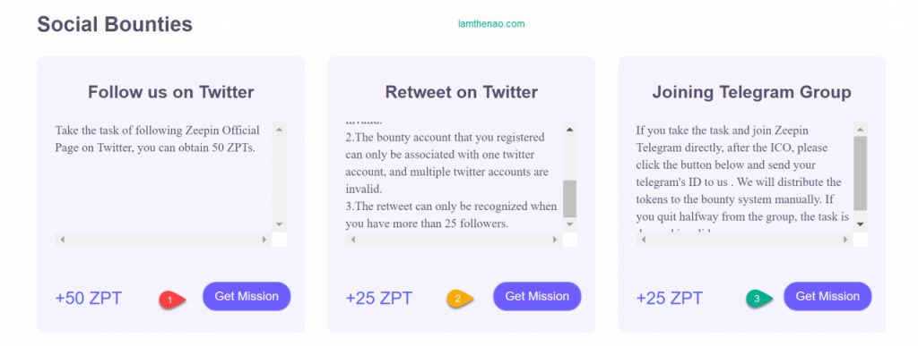 Hướng dẫn nhận 100 Token Zeepin miễn phí cực đơn giản