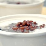 chè đậu đỏ nước cốt dừa