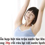 Không lo mùi cơ thể với các biện pháp tự nhiên