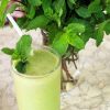 sinh tố bơ trà xanh thơm ngon giải nhiệt