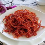 Cách làm mực khô tẩm tương ớt 0