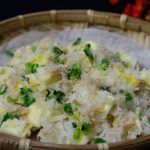 Xôi sắn chà bông dẻo bùi cho bữa sáng chắc dạ